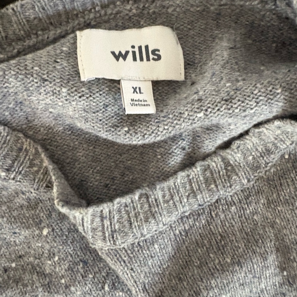 Gray Crewneck Sweater for Men